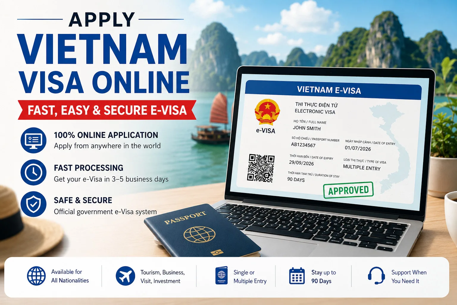 Apply Visa Vietnam Services