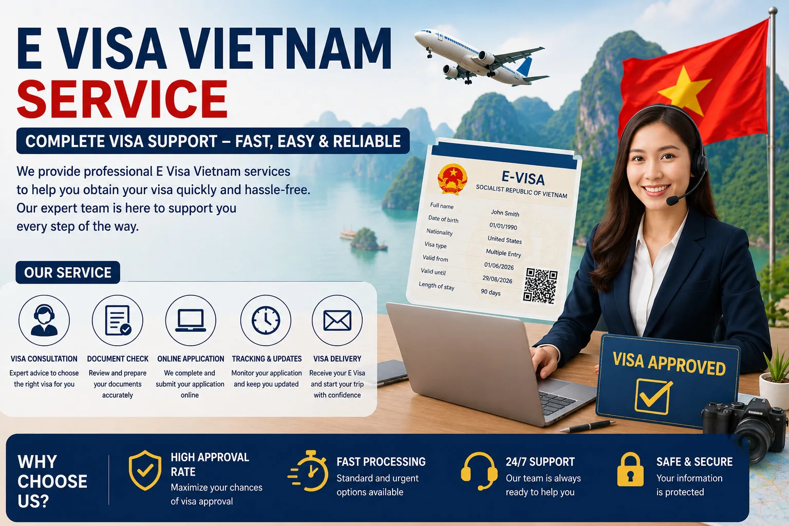 E Visa Vietnam Services