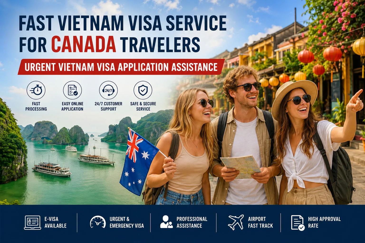 Fast Vietnam Visa Service For Canada