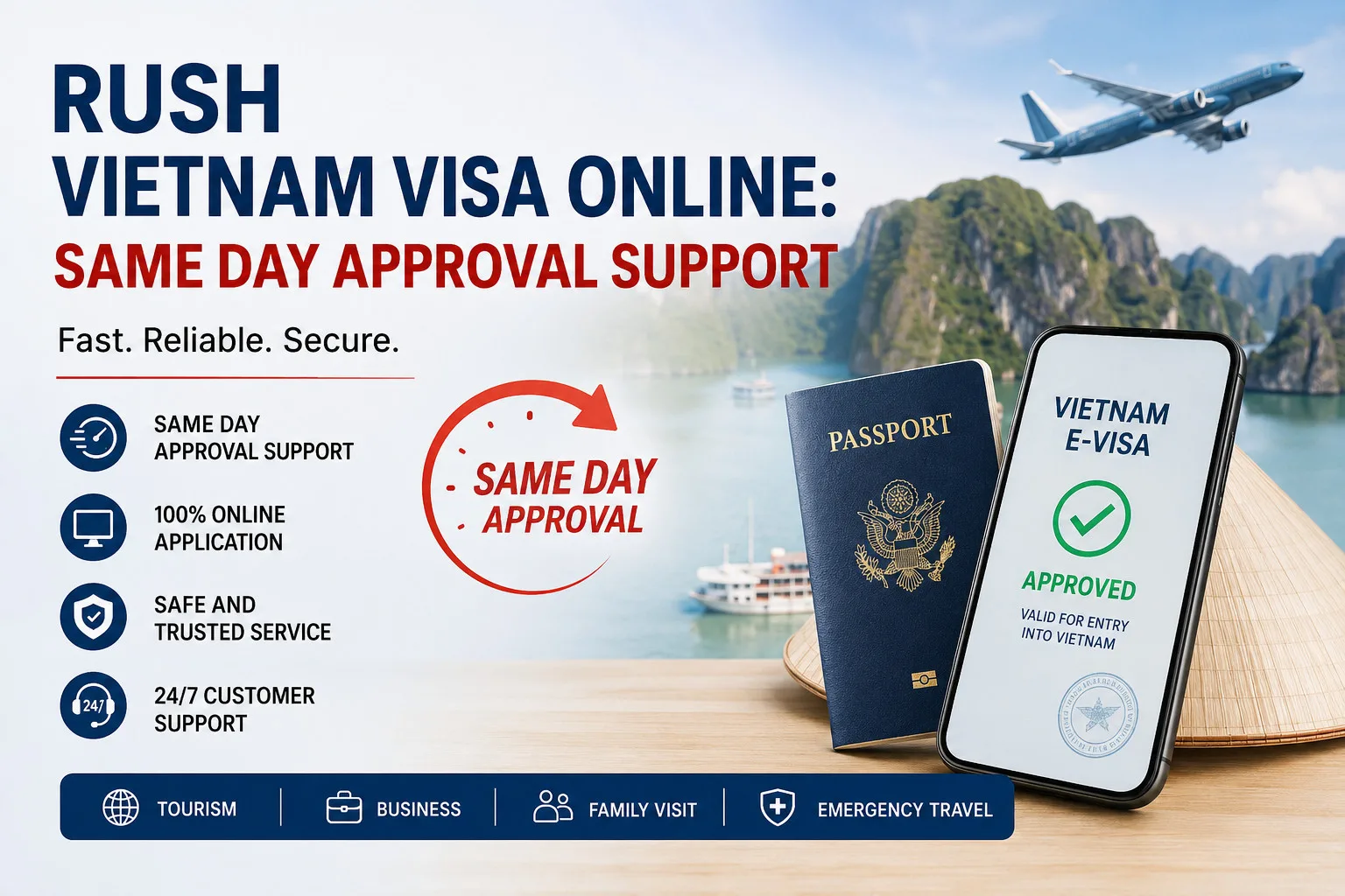 Rush Visa Vietnam Online