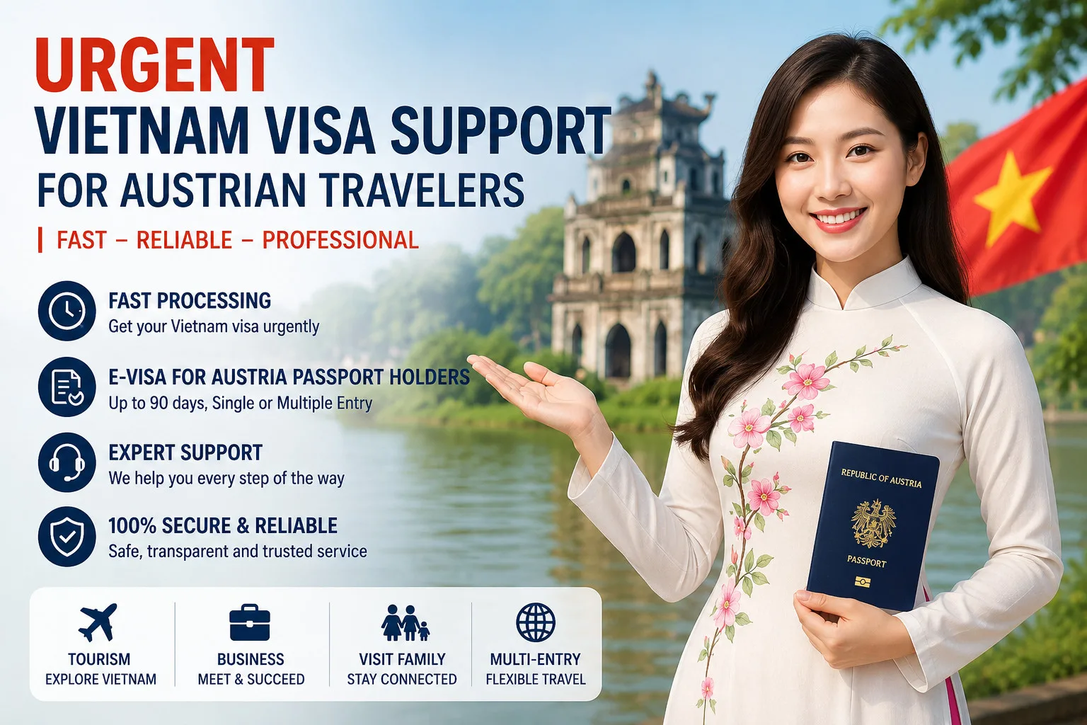 Urgnet Vietnam Visa Support