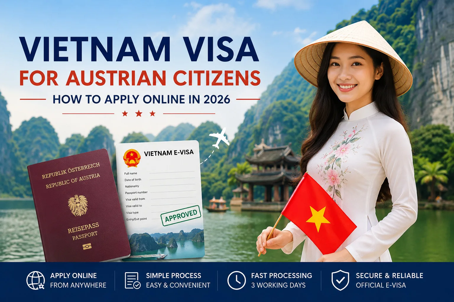 Vietnam Visa For Austrian