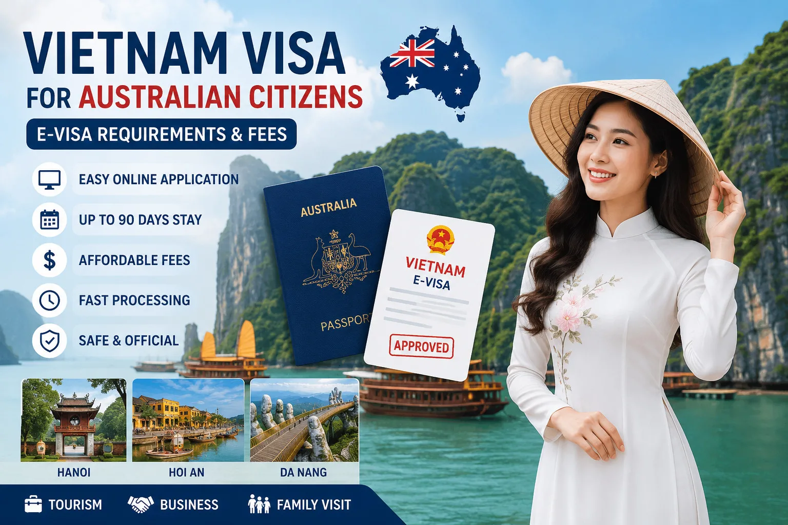 Vietnam Visa For Australian